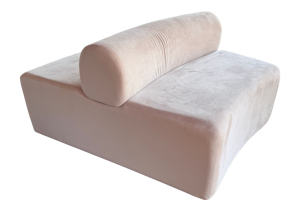 Módulo sofá orgânico curvo